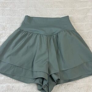 Yogalicious Women's High Waist Sage Shorts